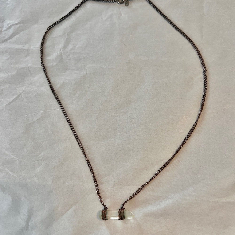 Crystal Pendant Necklace